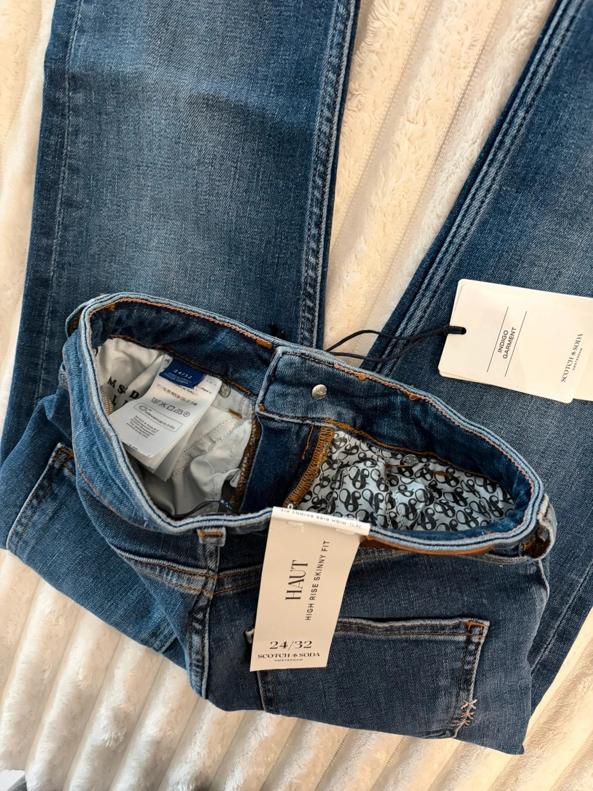 Jean Scotch & Soda Amsterdam Femme T34 – Skinny Slim High Rise – photo 6